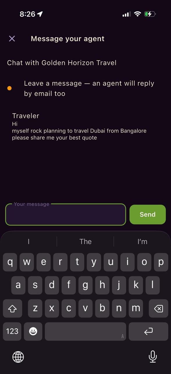 Agent chat