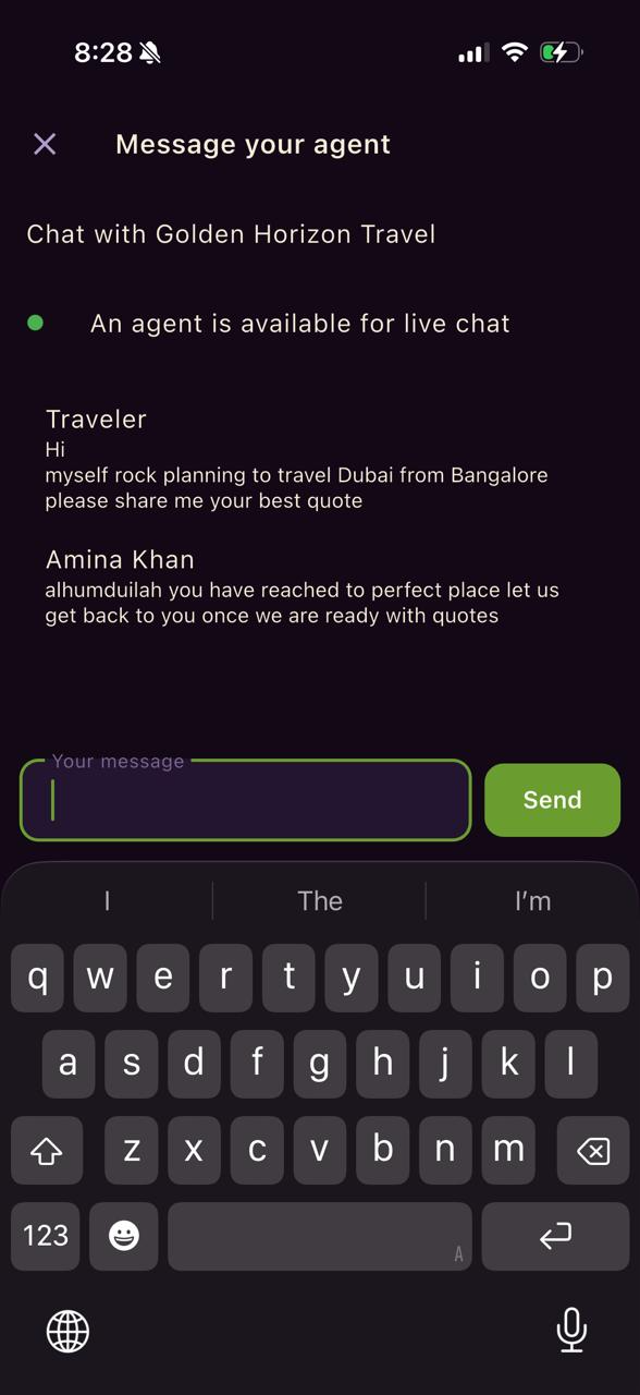 Jetdunes agent chat